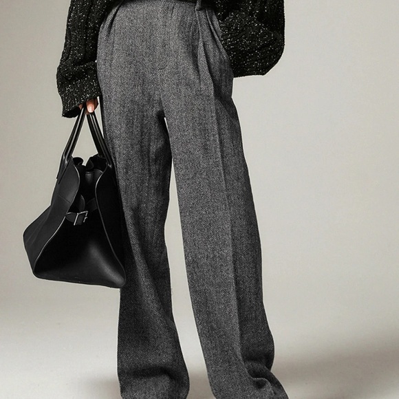 Commense Herringbone Pockets Wide Leg Dress Pants Size XS - NWT - Picture 6 of 7